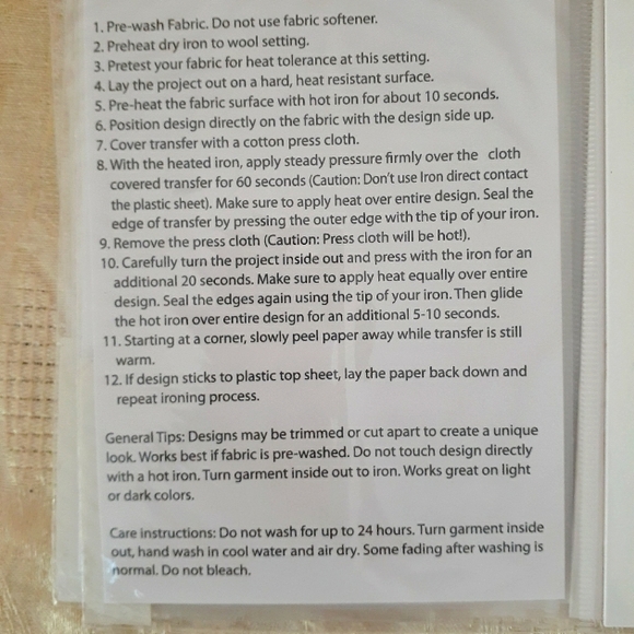 Set of 5 Iron on Transfers Vampire Theme - Picture 5 of 5